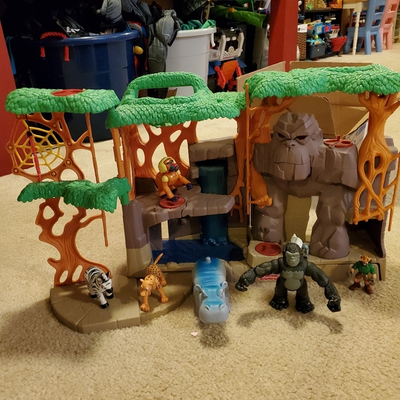 Toys Imaginext Gorilla Playset Poshmark